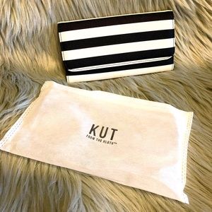 🔷🩸Kut From The Kloth Slim Striped Wallet, New!